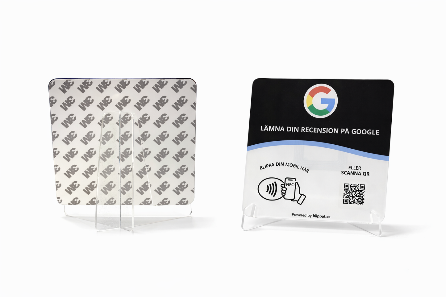 Google Skylt med QR - 10x Fler Recensioner